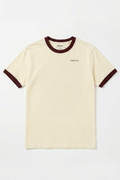 PLAYERA PREPPY MÉXICO HUESO-VINO